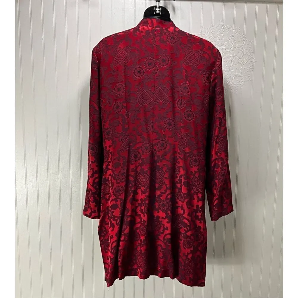 VINTAGE R & M RICHARDS Satin Robe - Picture 3 of 5